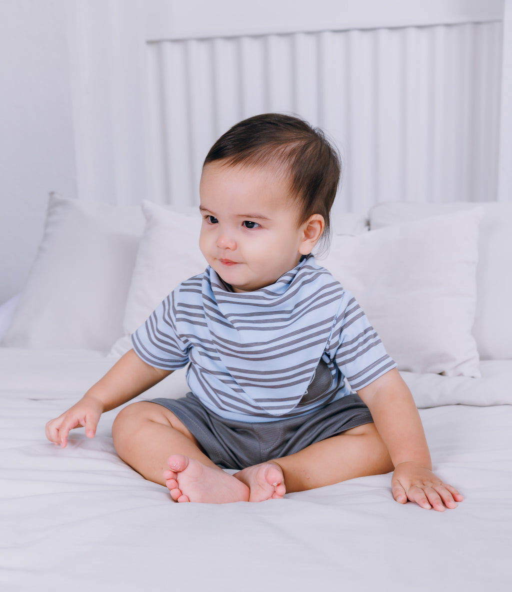 T-Shirt, Bib & Shorts (3 Piece Set)