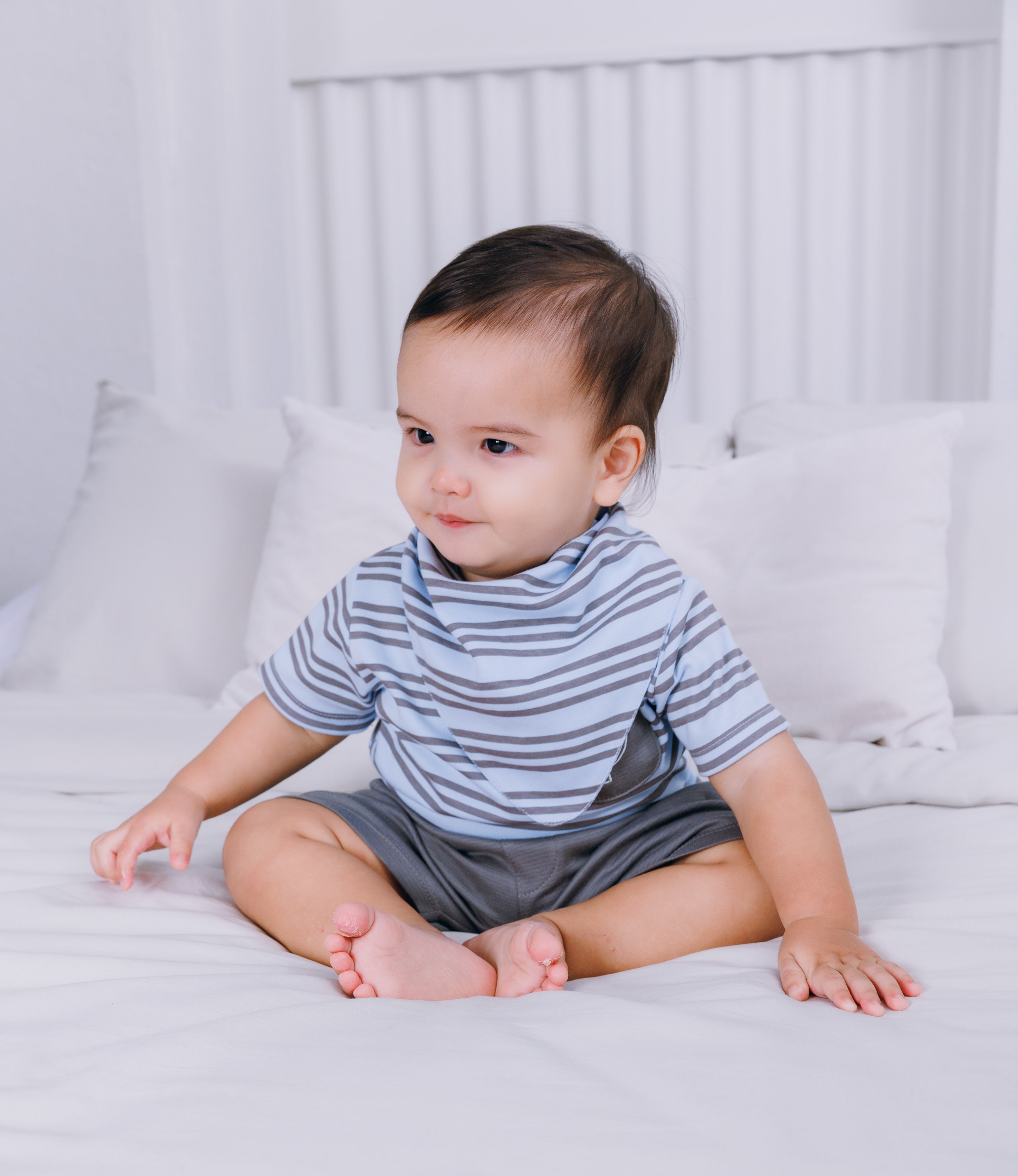T-Shirt, Bib & Shorts (3 Piece Set)