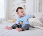 Cap, Cardigan & Diaper Pants (3 Piece Set)