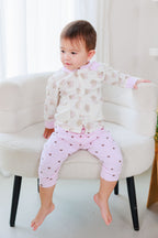 Cap, Cardigan & Pants (3 Piece Set)