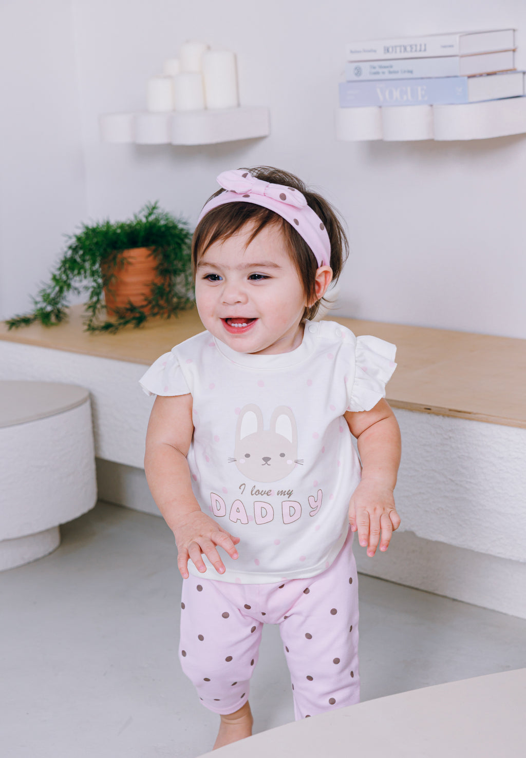 T-Shirt, Legging & Headband (3 Piece Set)