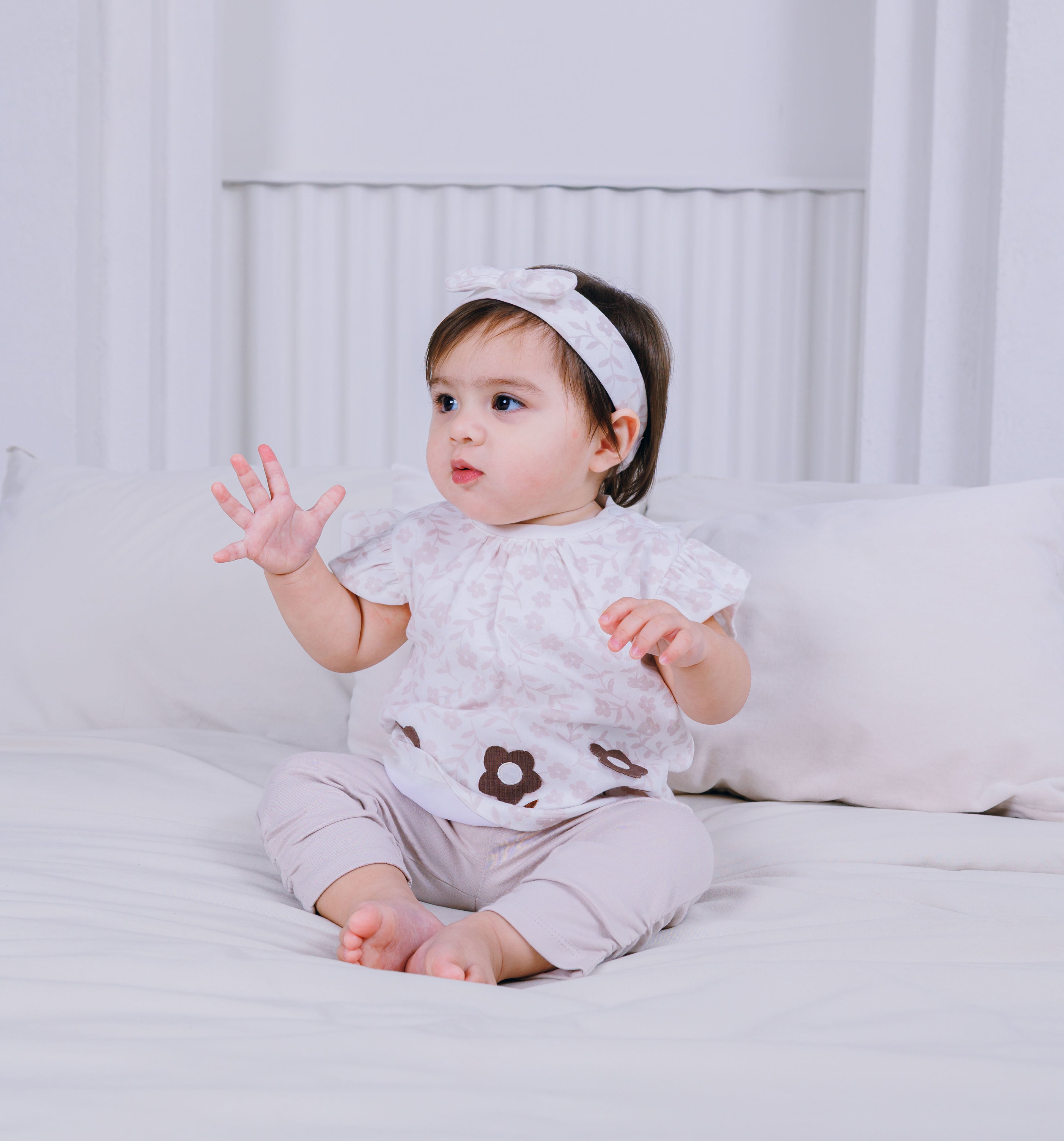T-Shirt, Leggings & Headband (3 Piece Set)