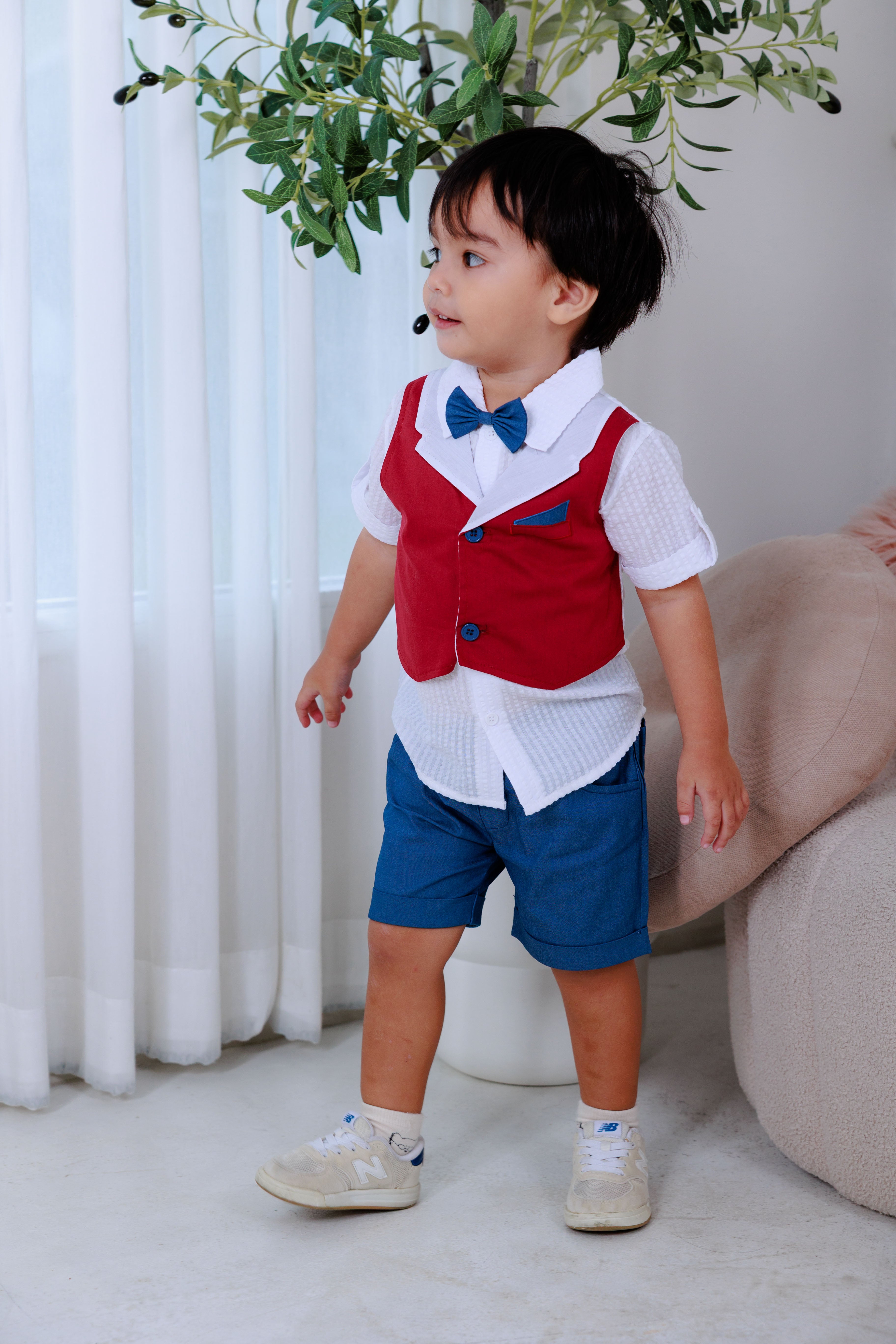 Shirt, Jacket & Shorts (3 Piece Set)