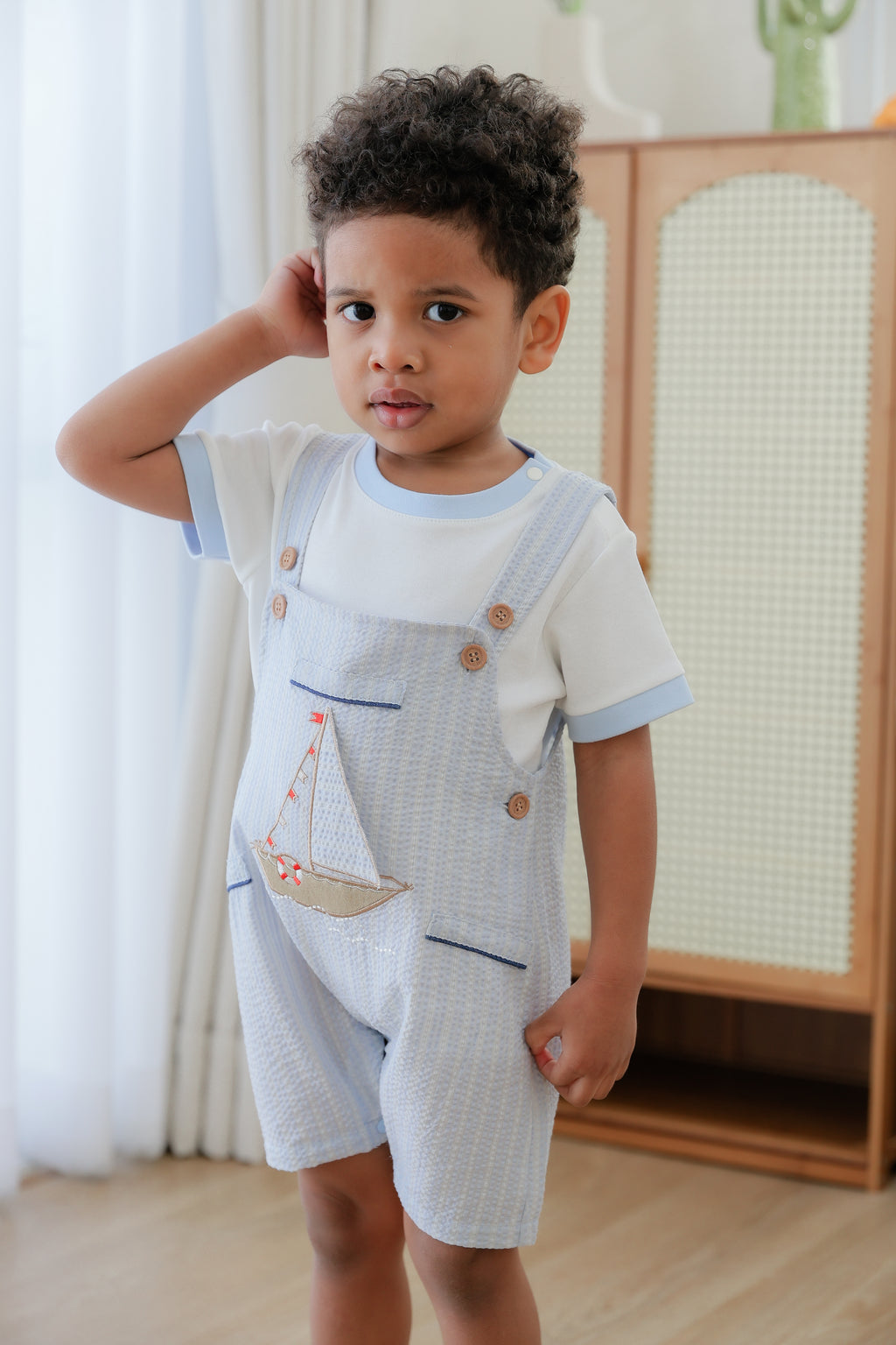 T-Shirt & Bib Pant (2 Piece Set)