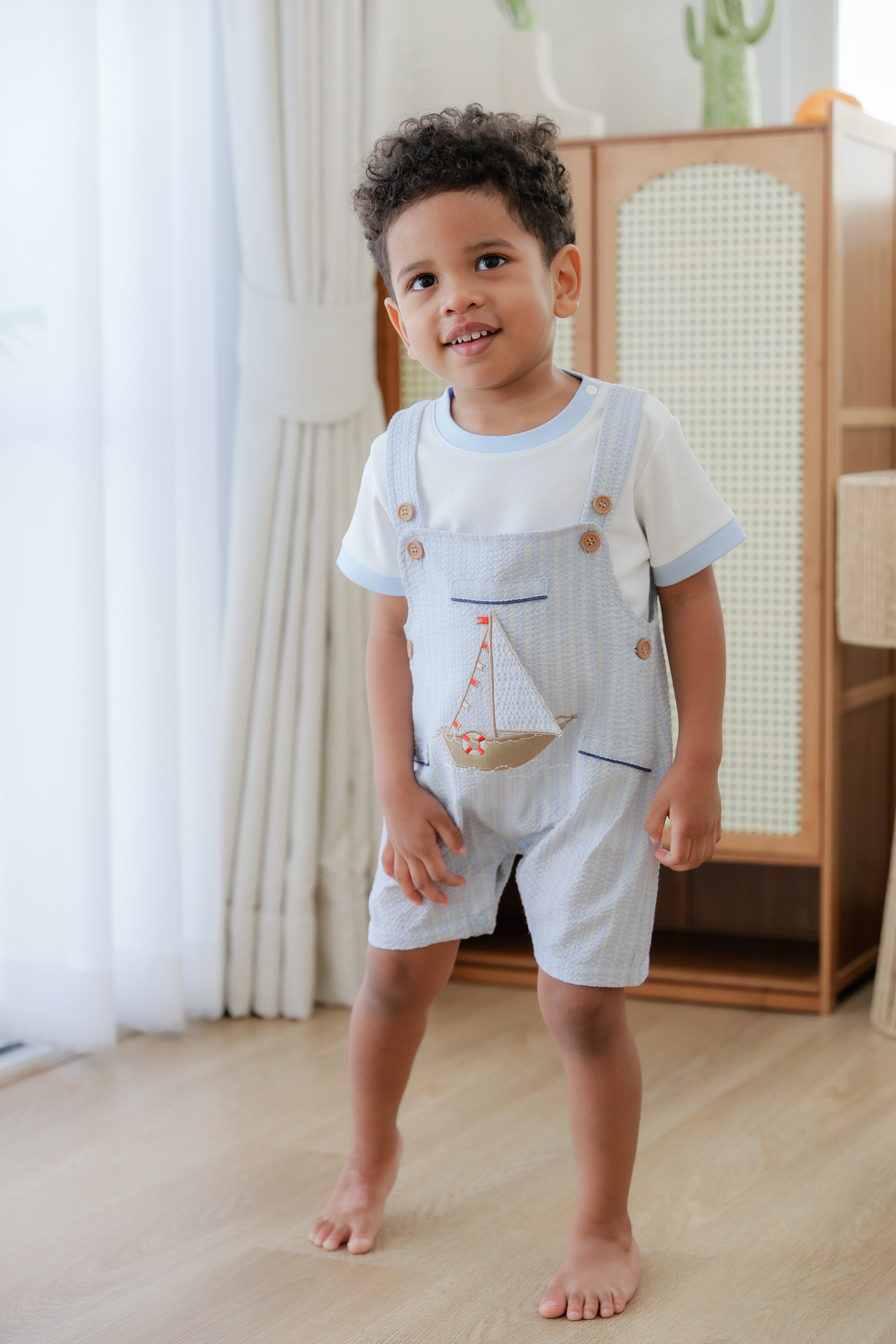 T-Shirt & Bib Pant (2 Piece Set)