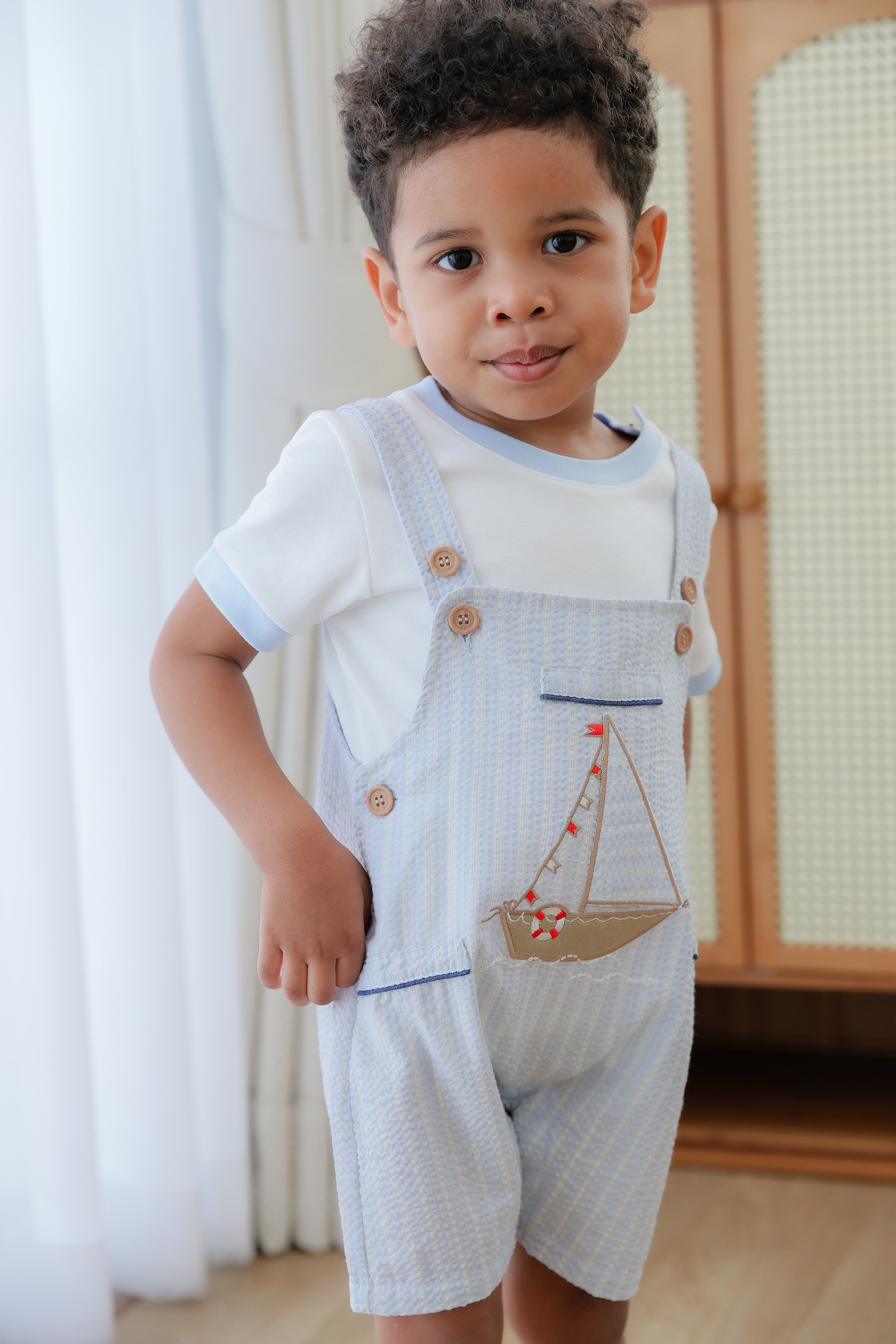 T-Shirt & Bib Pant (2 Piece Set)