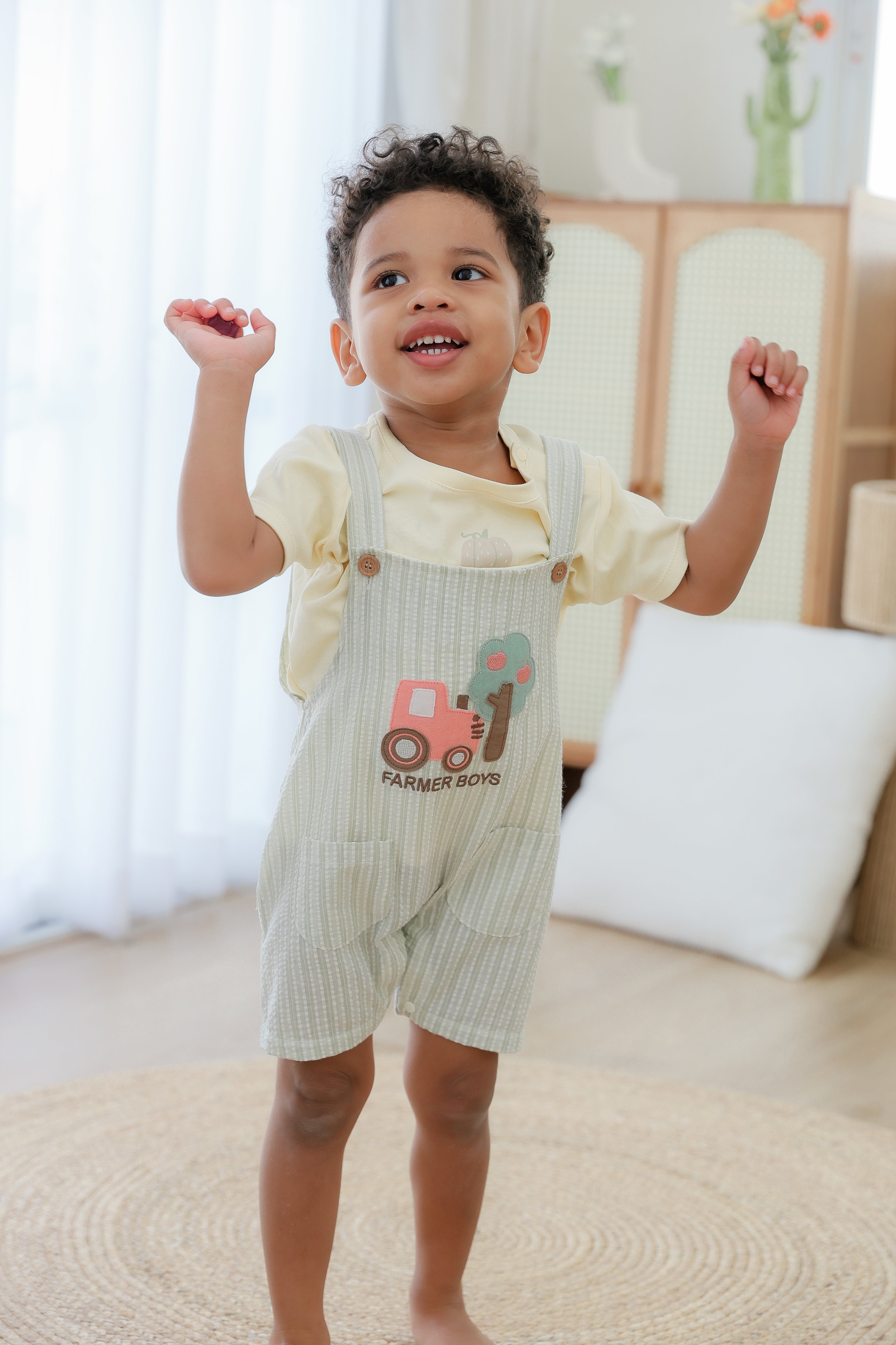 T-Shirt & Bib Pant (2 Piece Set)
