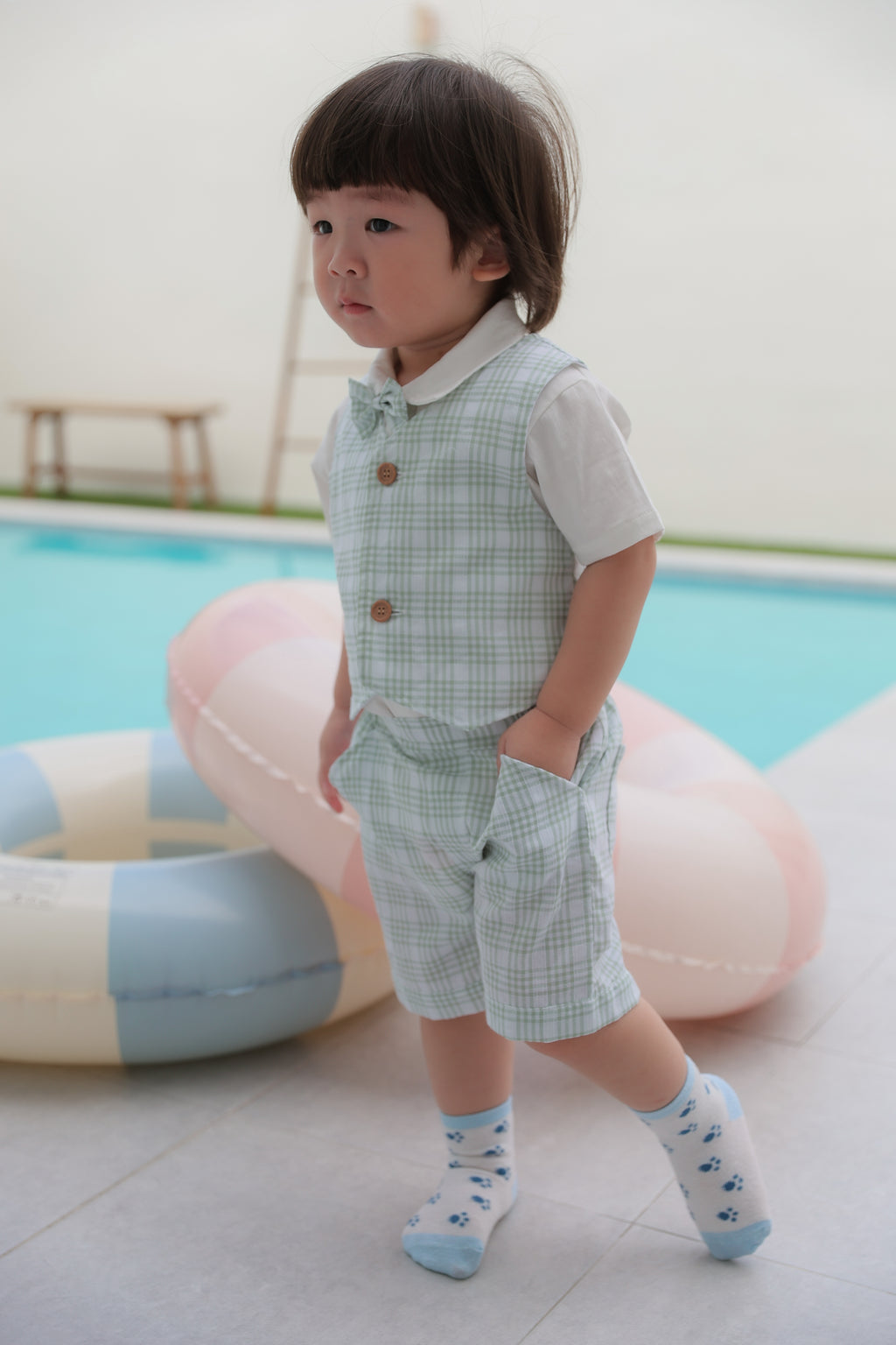 Shirt, Jacket & Shorts (3 Piece Set)