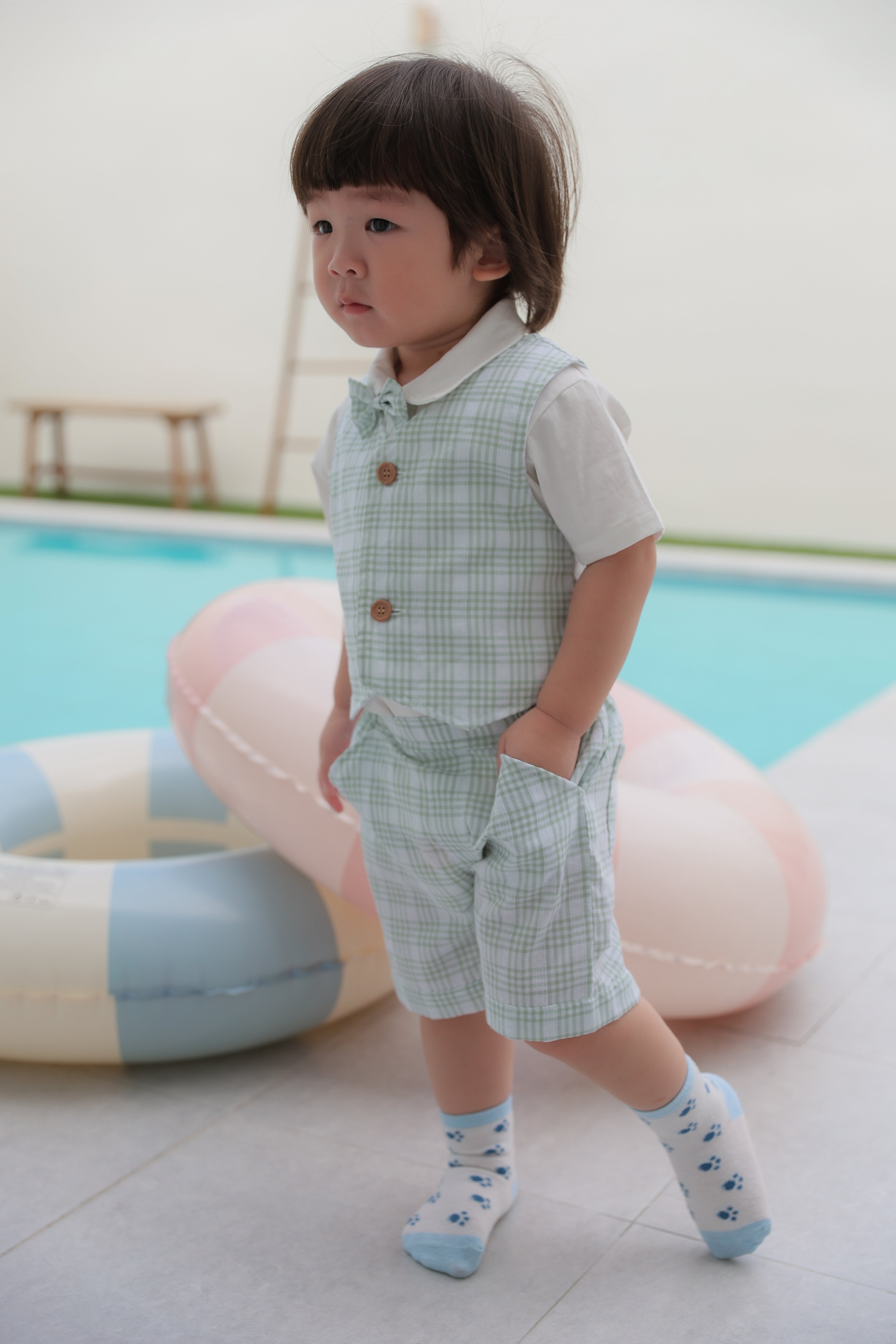 Shirt, Jacket & Shorts (3 Piece Set)