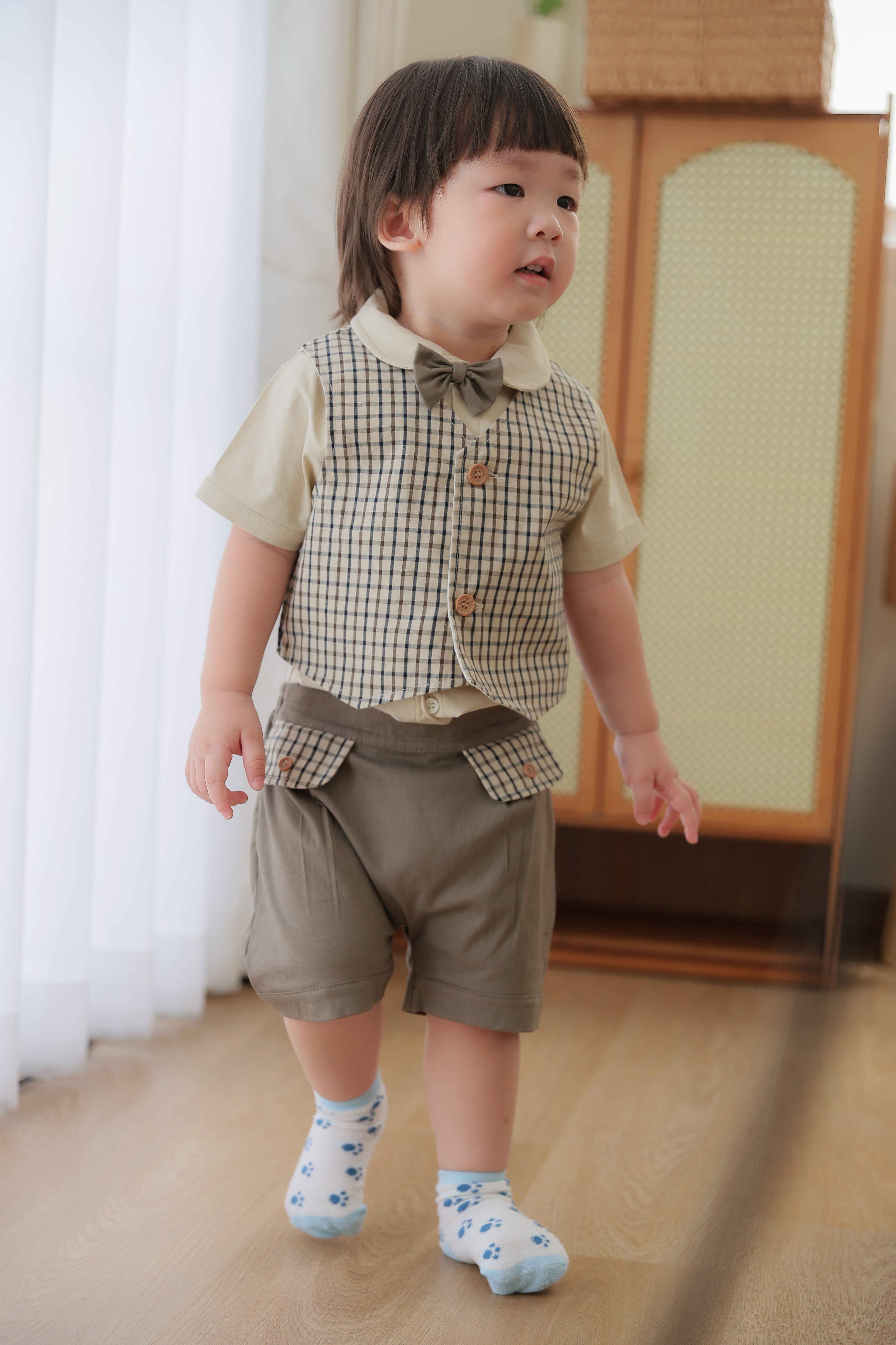 Shirt, Jacket & Shorts (3 Piece Set)