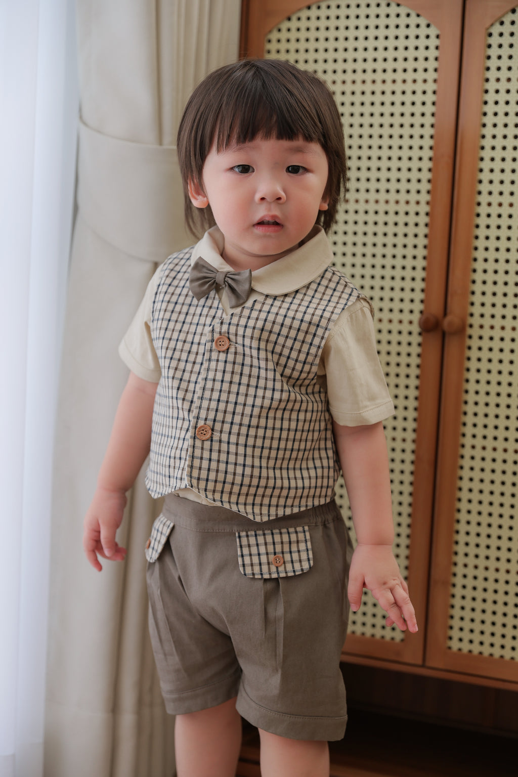 Shirt, Jacket & Shorts (3 Piece Set)