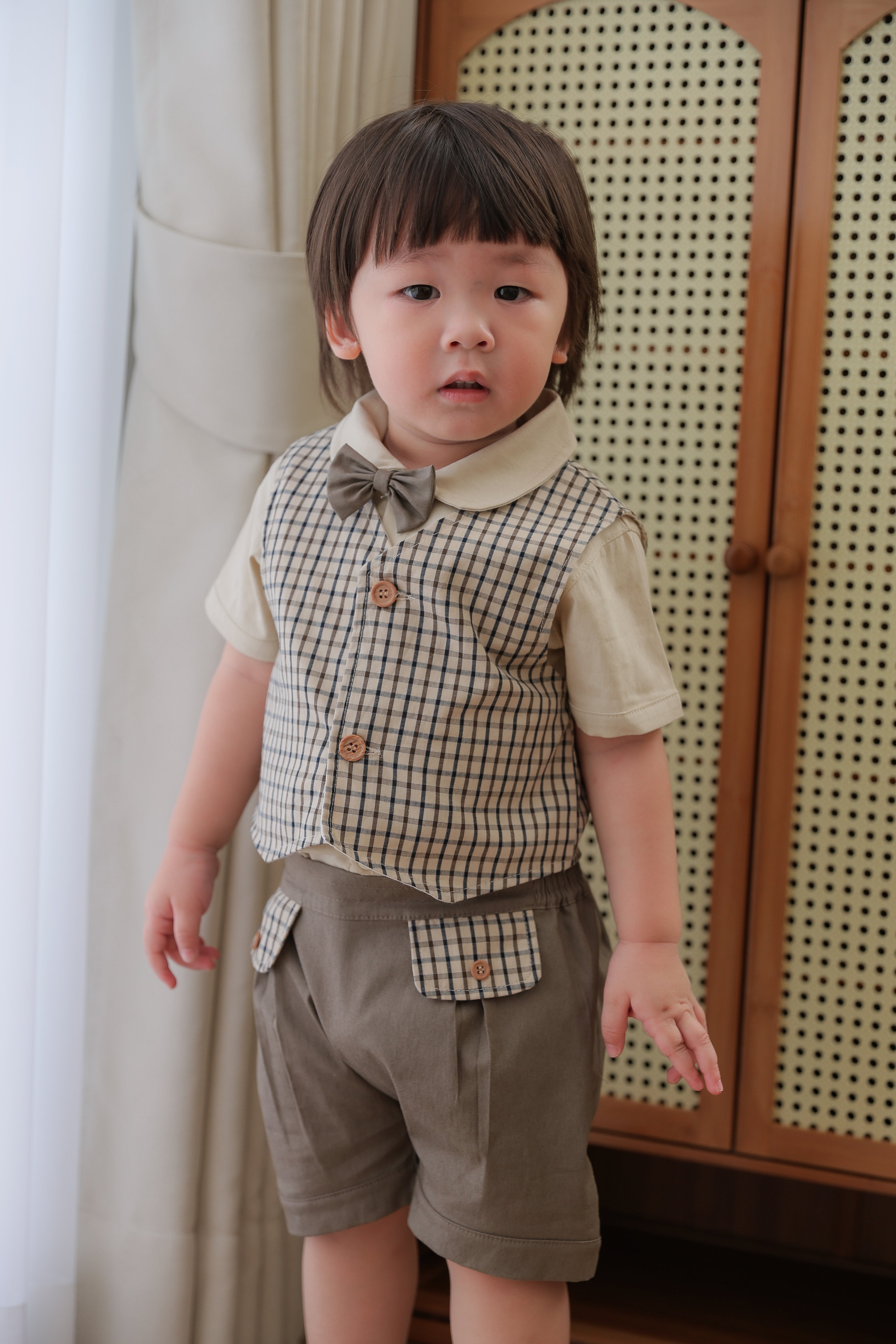 Shirt, Jacket & Shorts (3 Piece Set)