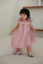 Pink Pearl Party Dress