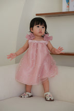 Pink Pearl Party Dress