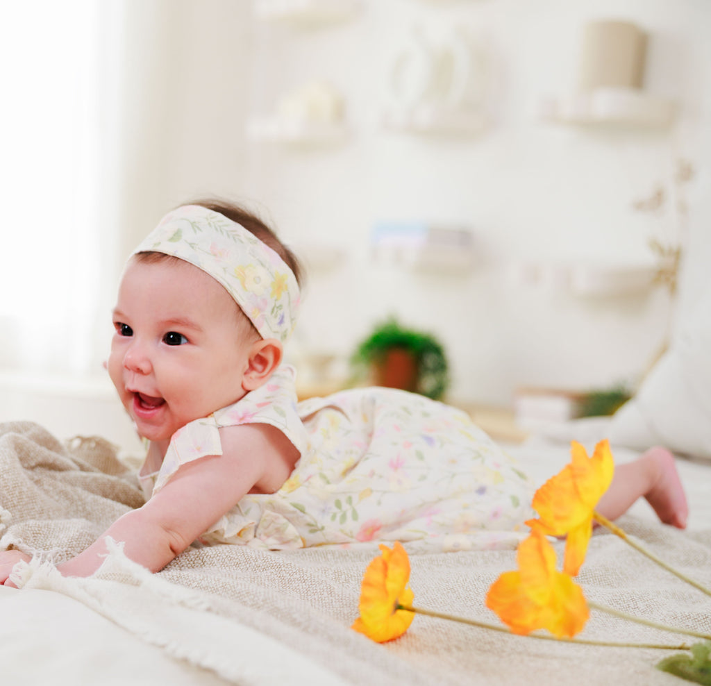 Baby Dress, Headband & Underwear 3 Piece set