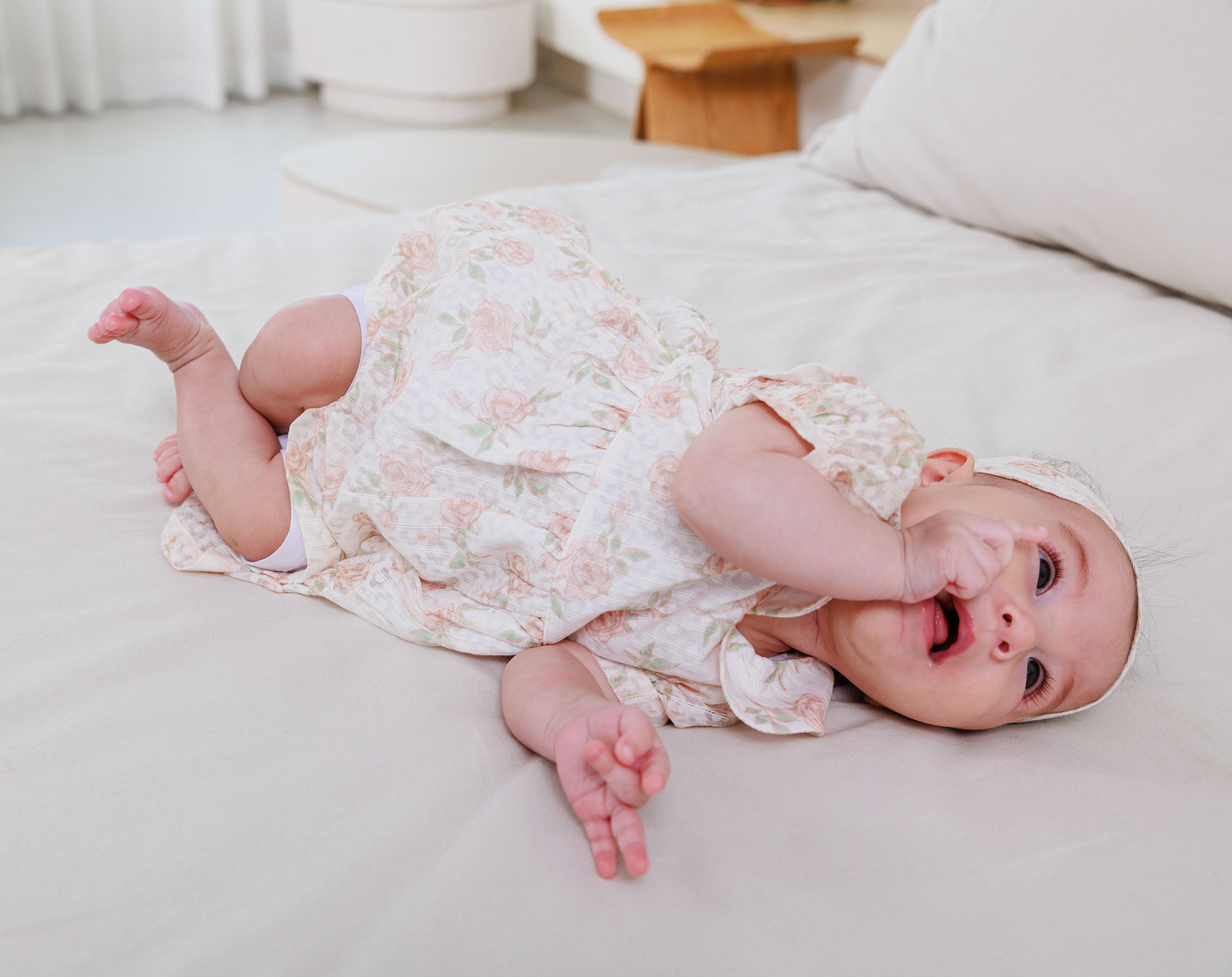 Baby Dress, Headband & Underwear 3 Piece set