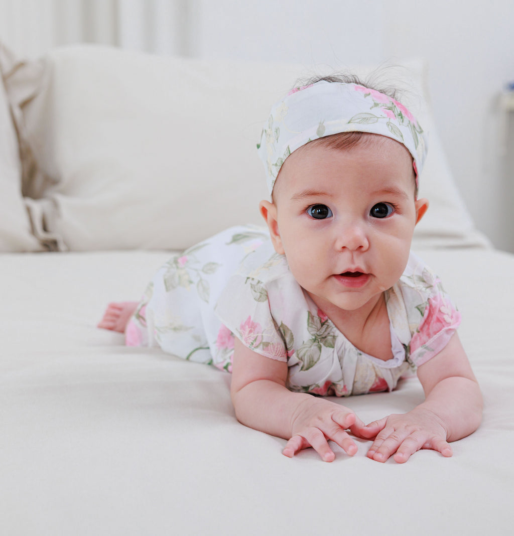 Baby Dress, Headband & Underwear 3 Piece set