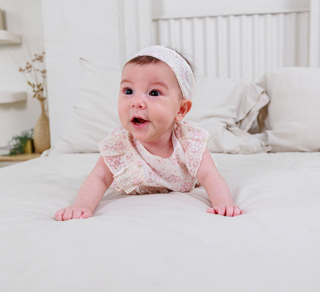 Baby Dress, Headband & Underwear 3 Piece set