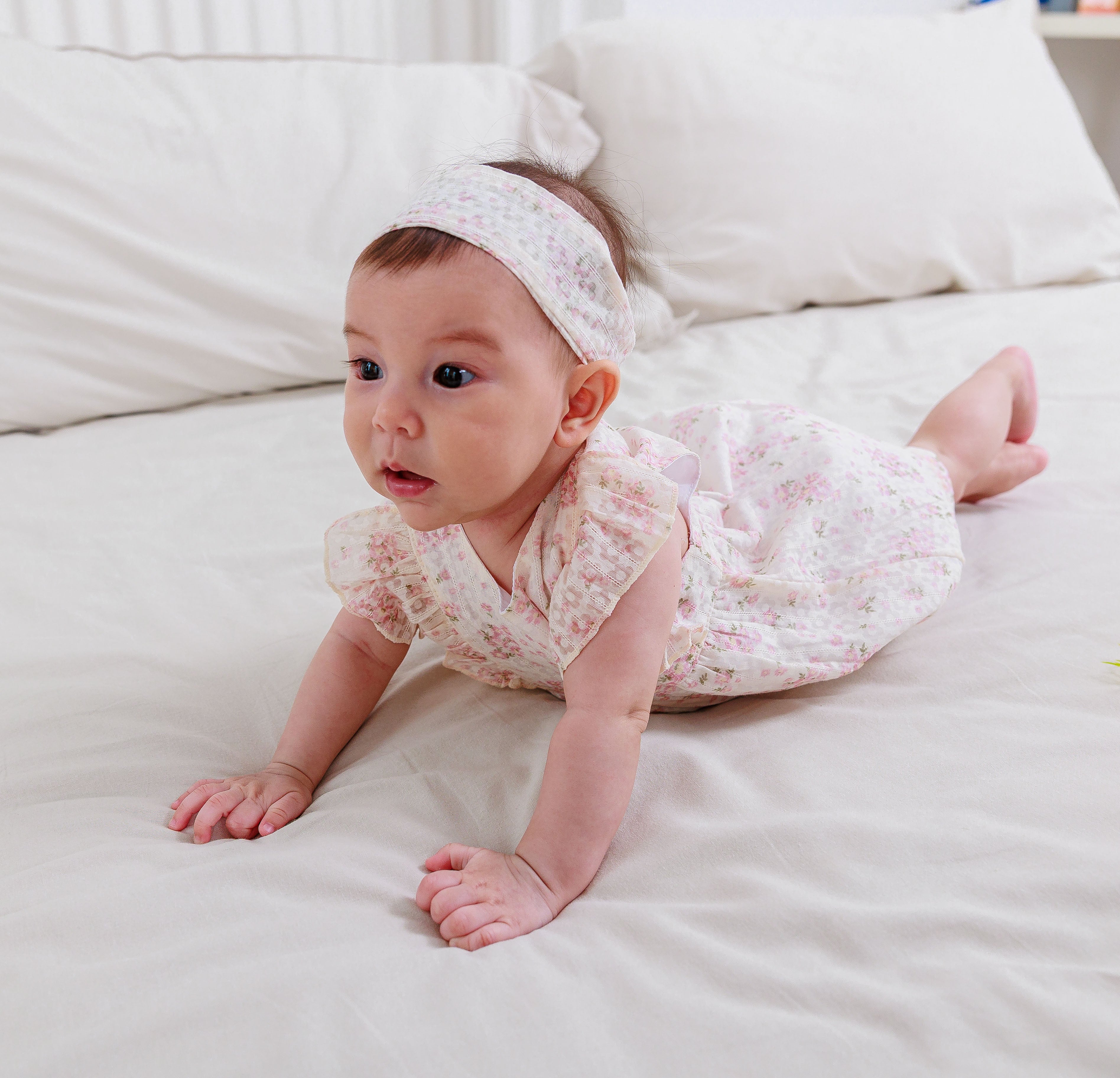 Baby Dress, Headband & Underwear 3 Piece set