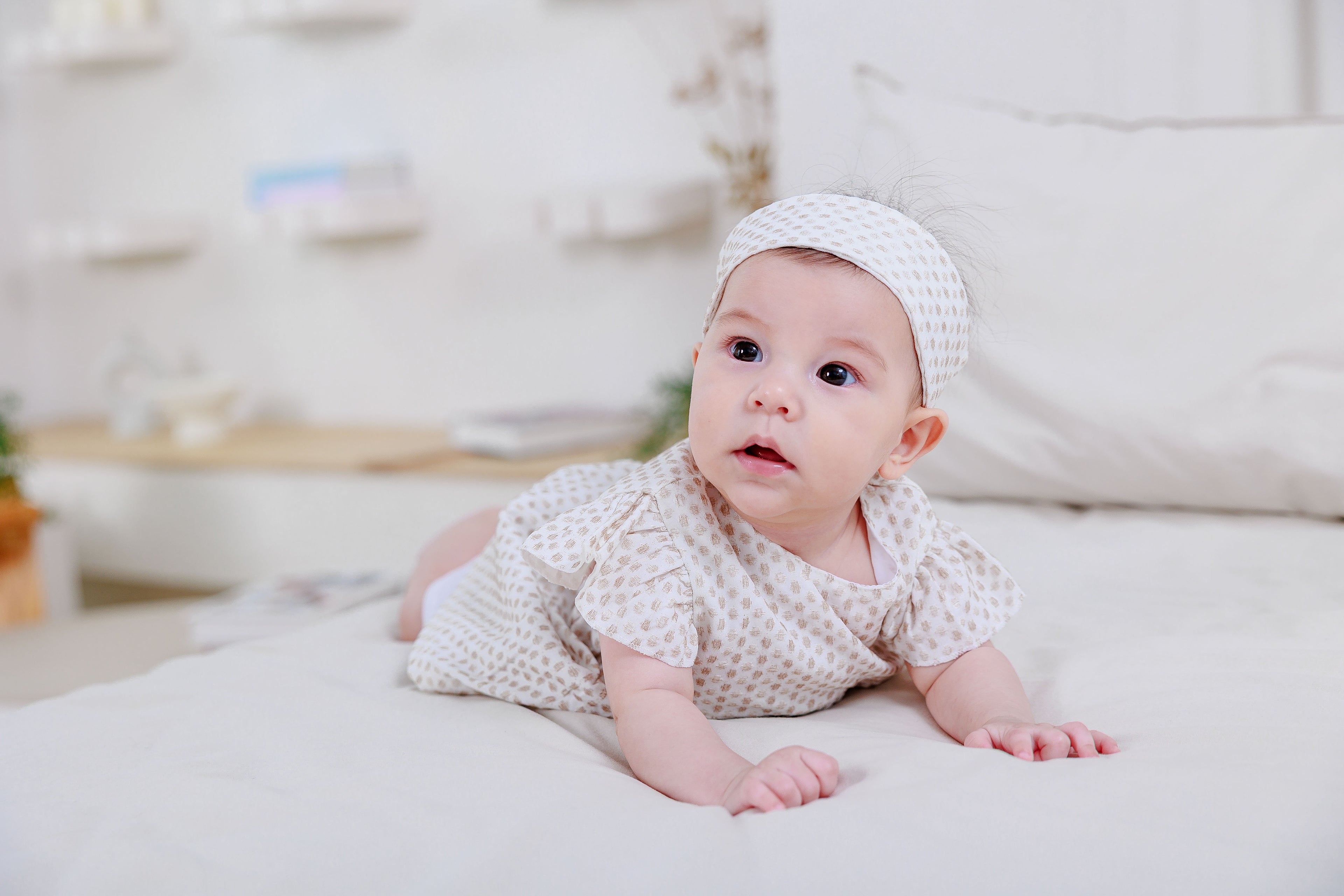 Baby Dress, Headband & Underwear 3 Piece set