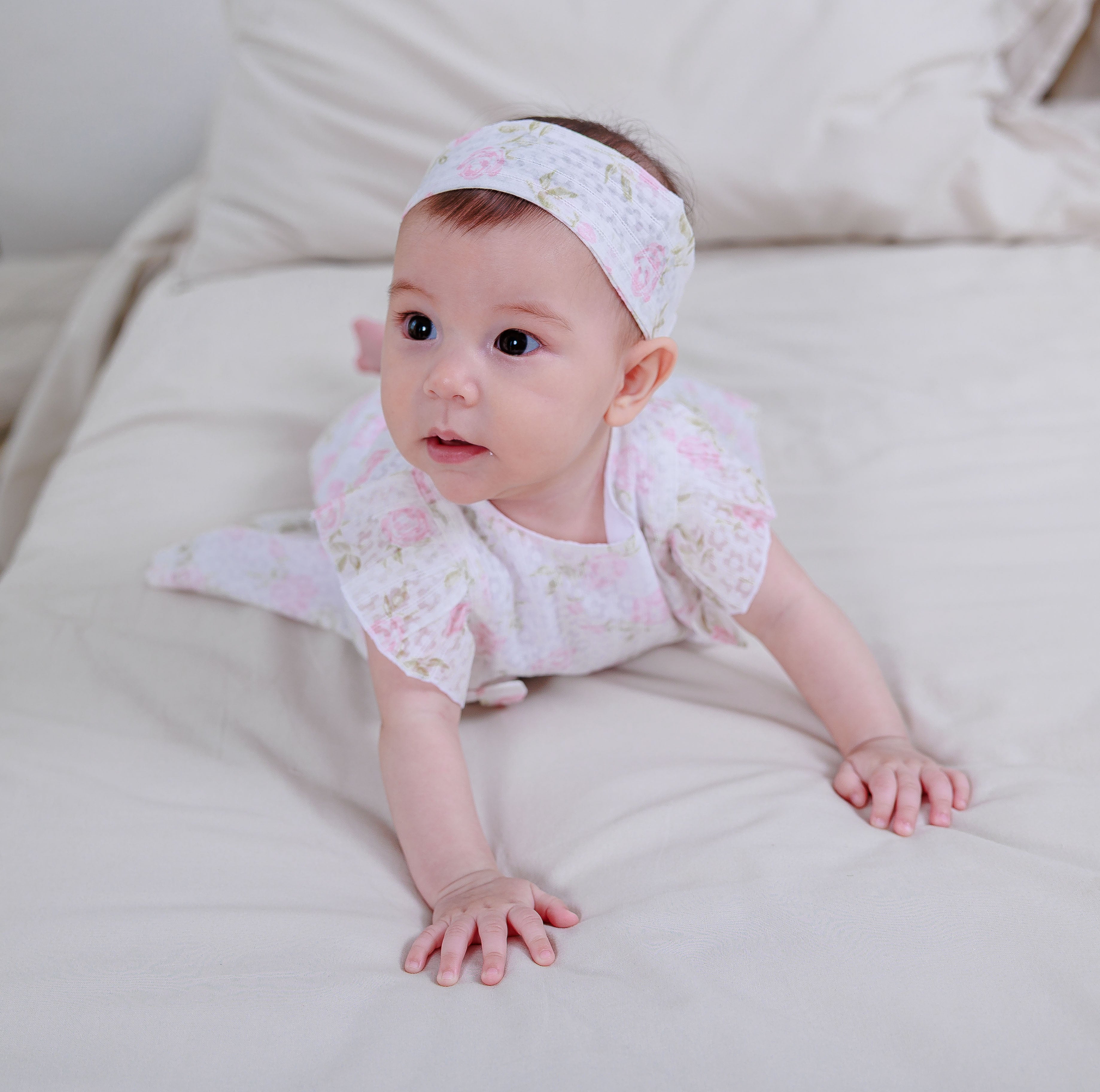Baby Dress, Headband & Underwear 3 Piece set