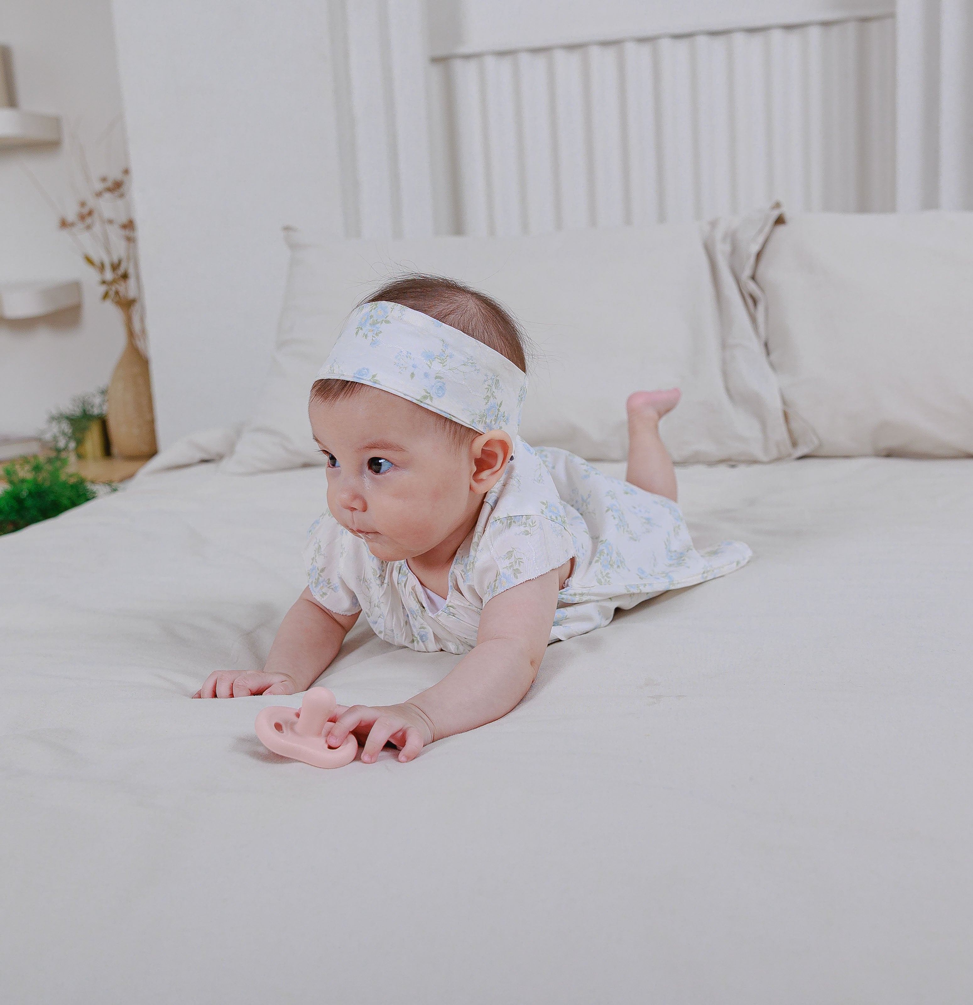 Baby Dress, Headband & Underwear 3 Piece set