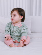 Cap, Cardigan & Pants (3 Piece Set)