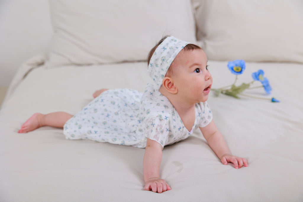 Baby Dress, Headband & Underwear 3 Piece set