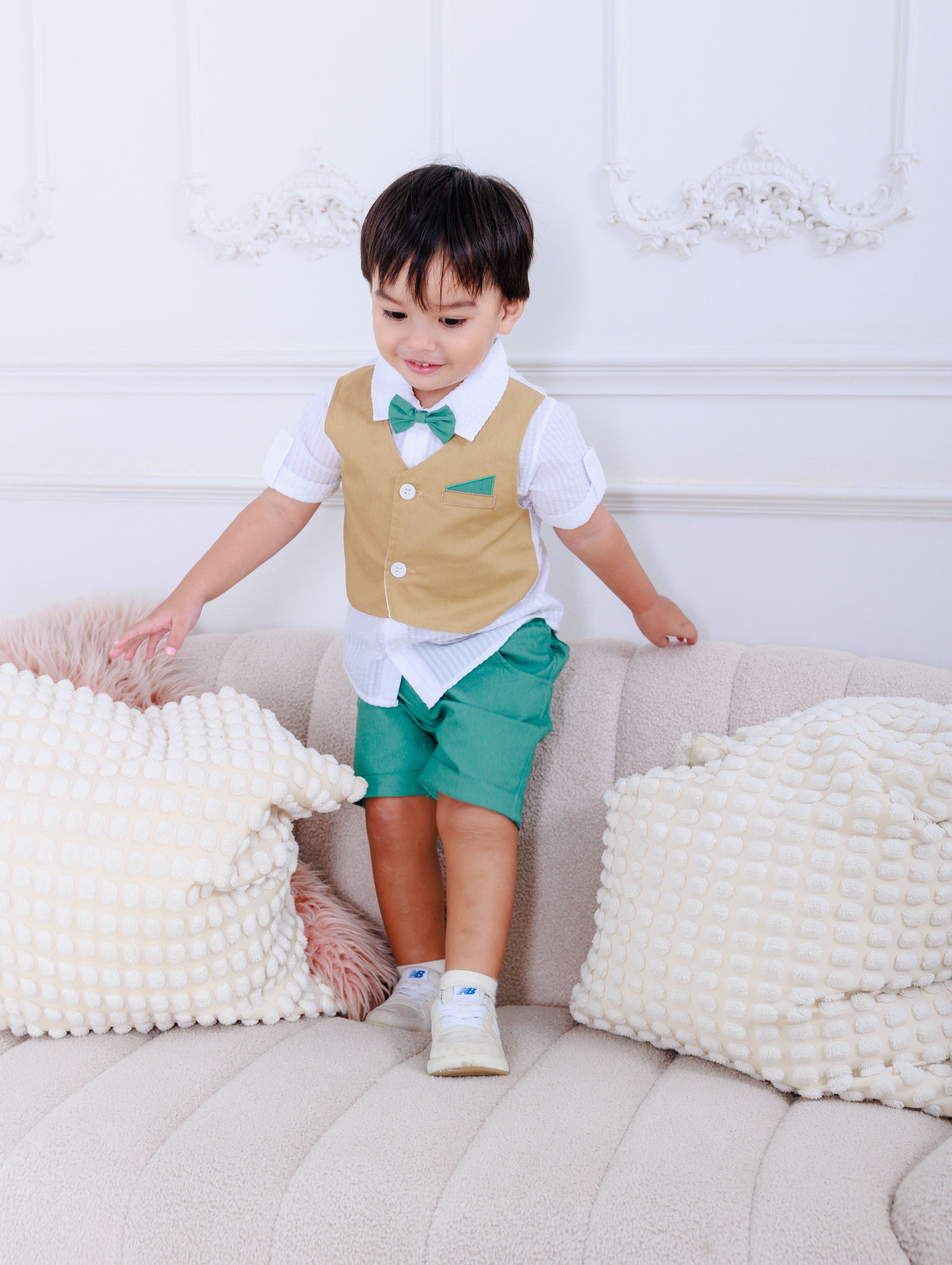 Shirt, Jacket & Shorts (3 Piece Set)