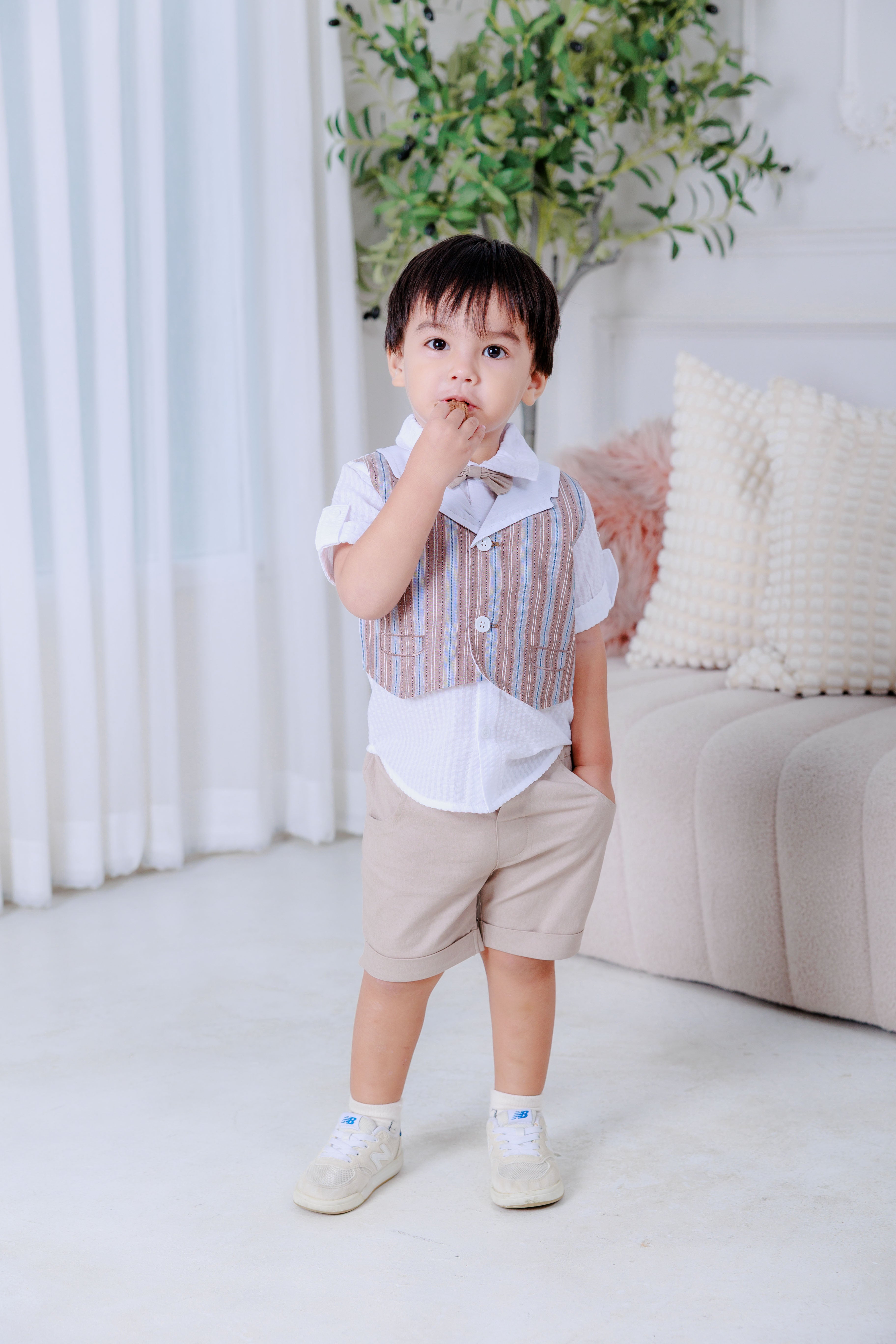 Shirt, Jacket & Shorts (3 Piece Set)