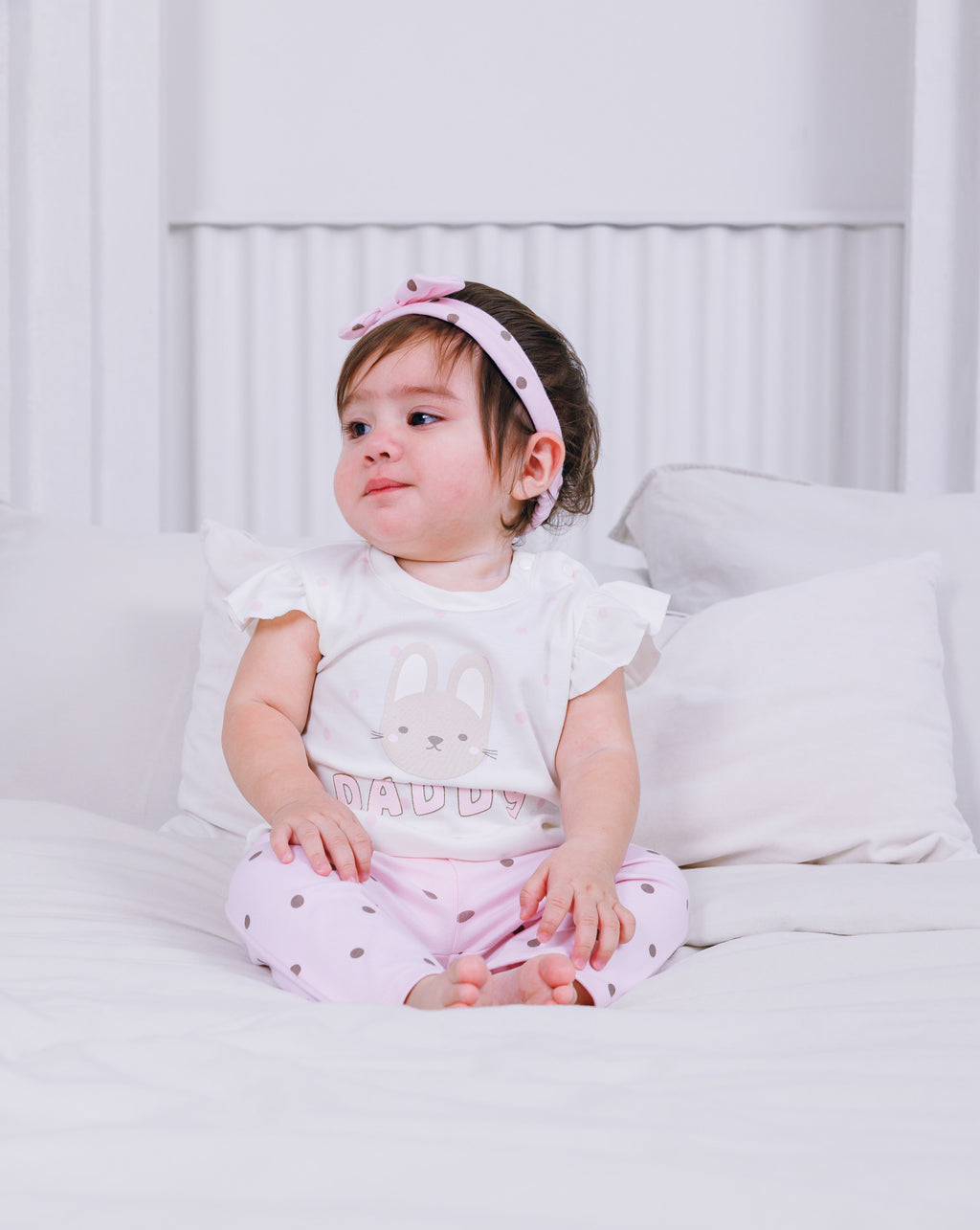 T-Shirt, Legging & Headband (3 Piece Set)