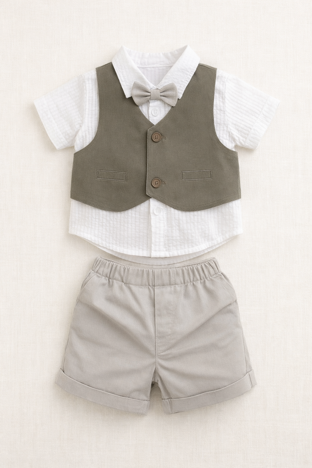 Shirt, Jacket & Shorts (3 Piece Set)